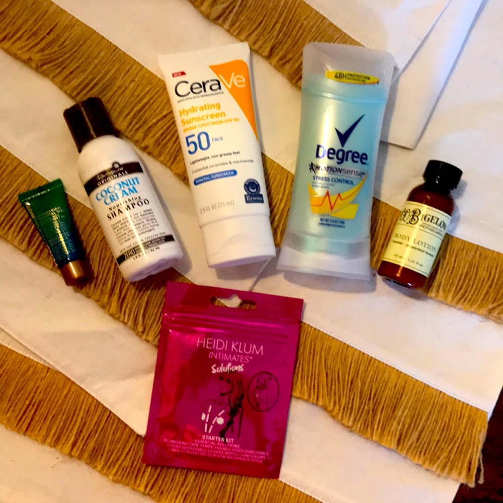 NEW 6pc lot of beauty care and luxury sample